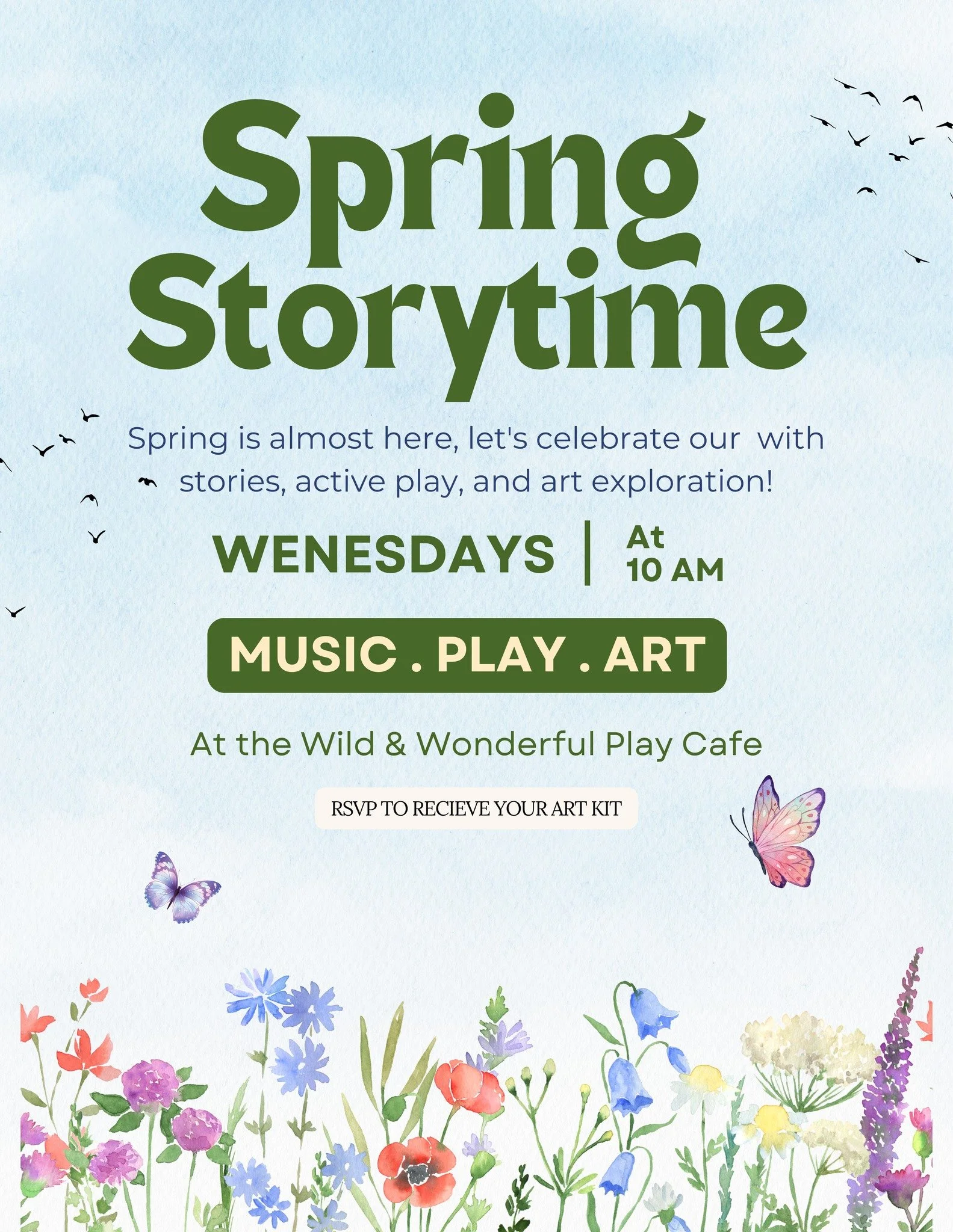 Storytime - every Wednesday at 10am!