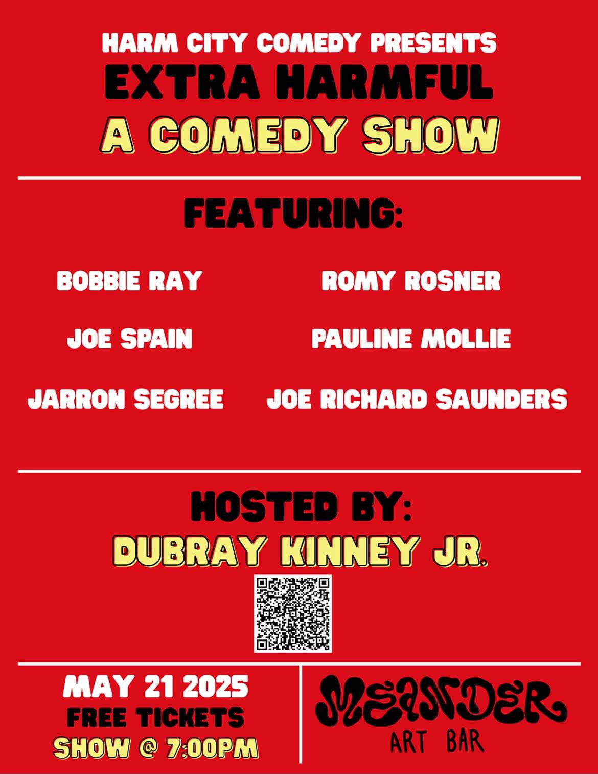 Comedy at Meander Art Bar