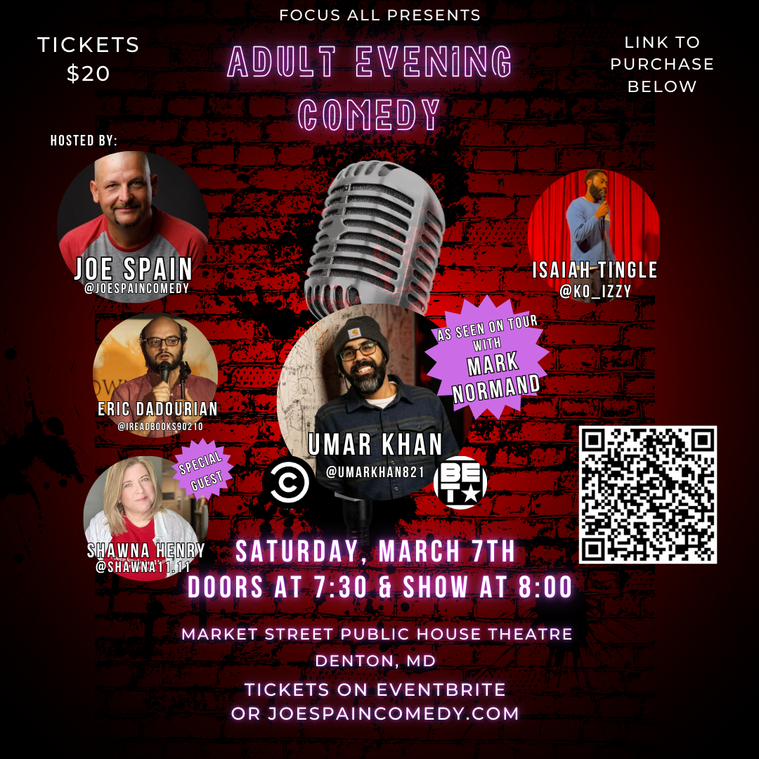 Adult comedy night with umar khan