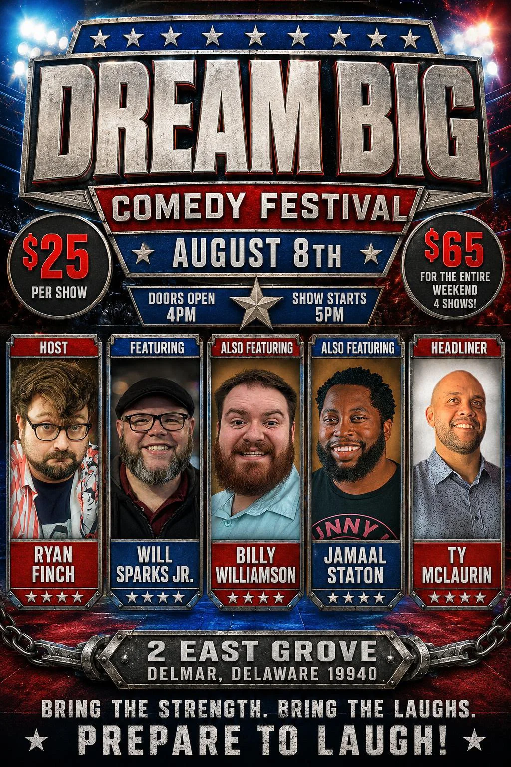 Dream Big Comedy Festival Showcase