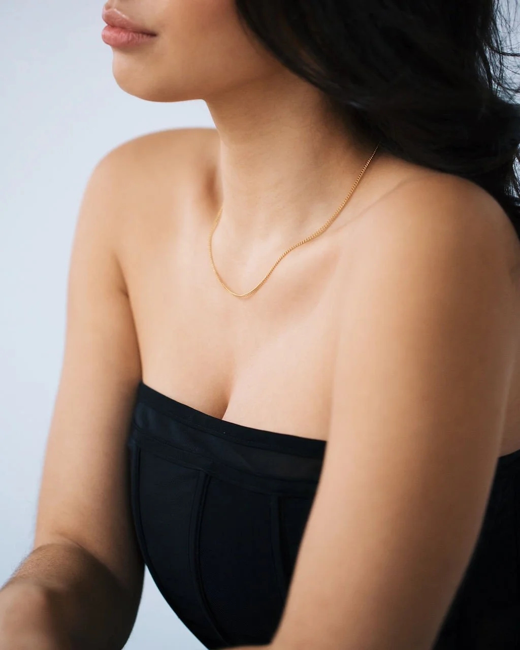Nymph.⁠
⁠
The kind of necklace you forget you&rsquo;re wearing &mdash; until someone notices.⁠
⁠
Delicate, refined, and intentionally understated, it slips into your everyday without competing for attention. Layer it, live in it, sleep in it. It&rsqu