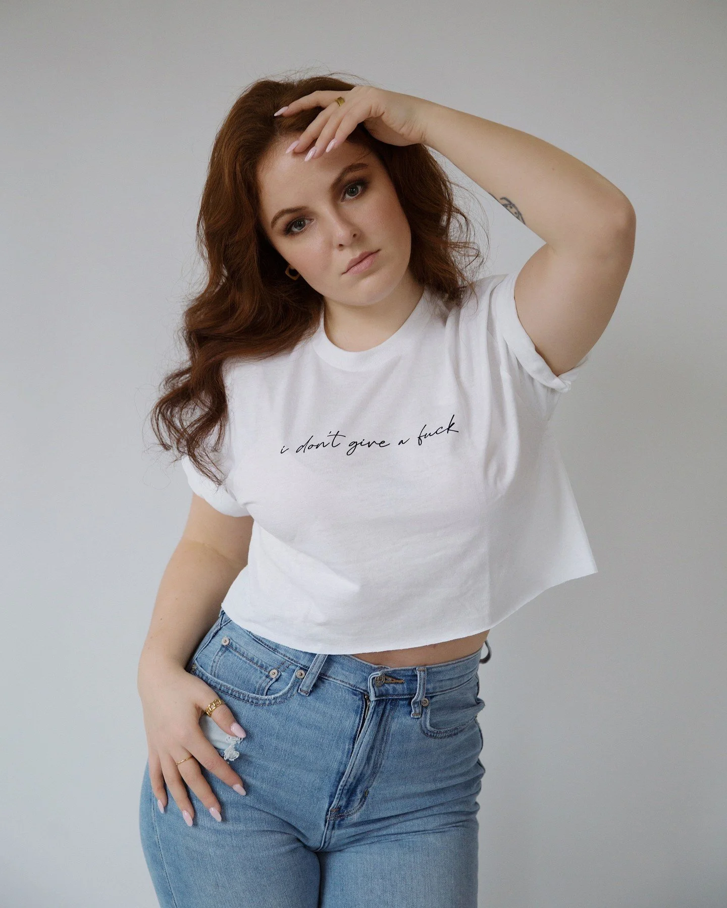 Tell em how you really feel without uttering a word. ⁠
⁠
This one says it for you &mdash; loud, clear, and exactly how you mean it. The I Don&rsquo;t Give a Fuck tee was made for the days you&rsquo;re not softening it, not sugarcoating it, and defini
