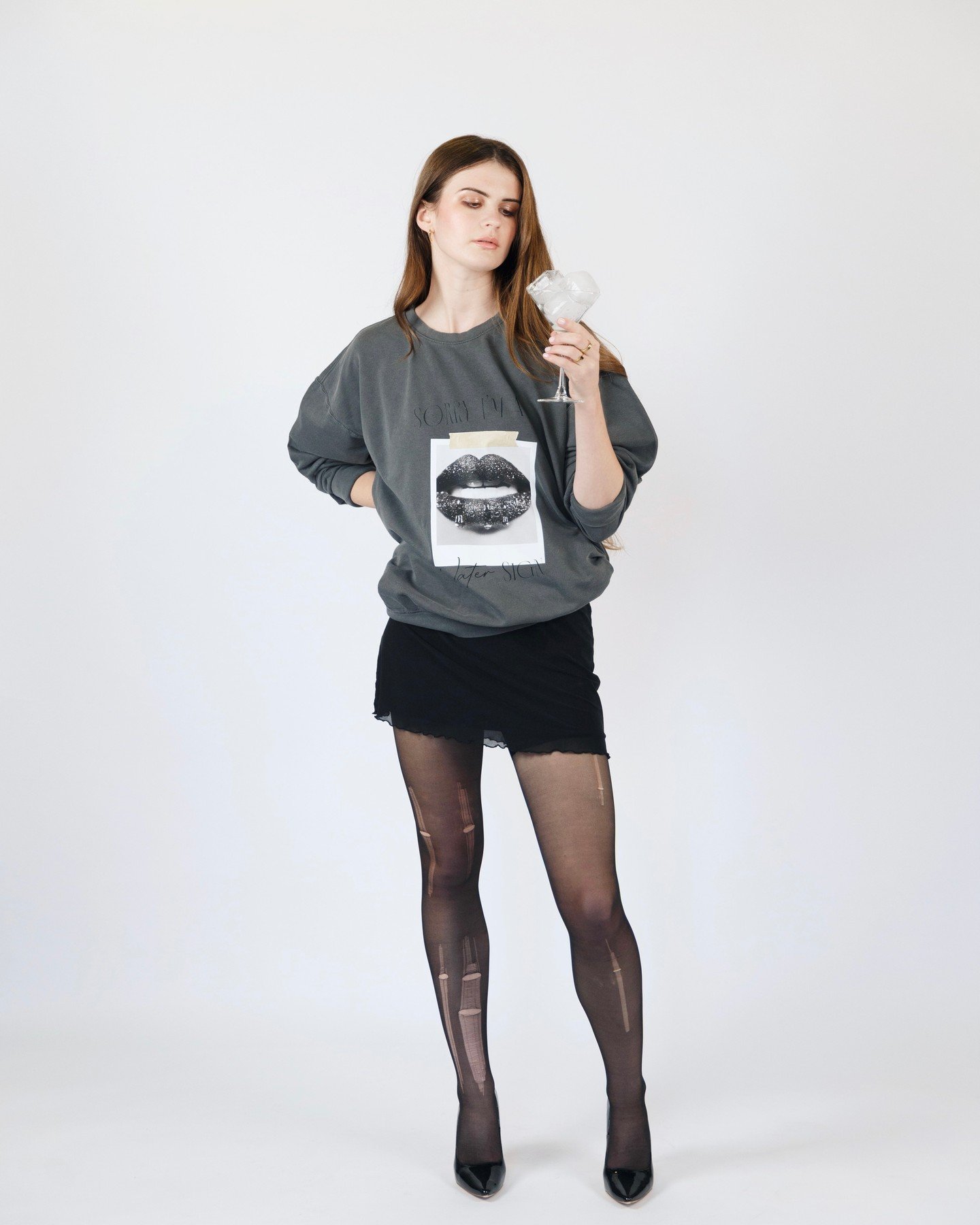 Soft edges.⁠
Emotionally dangerous.⁠
⁠
The Sorry I&rsquo;m a Water Sign Crewneck is for the ones who feel everything &mdash; the energy in the room, the shift in someone&rsquo;s tone, the things people don&rsquo;t say out loud.⁠
⁠
Intuitive.⁠
Mysteri