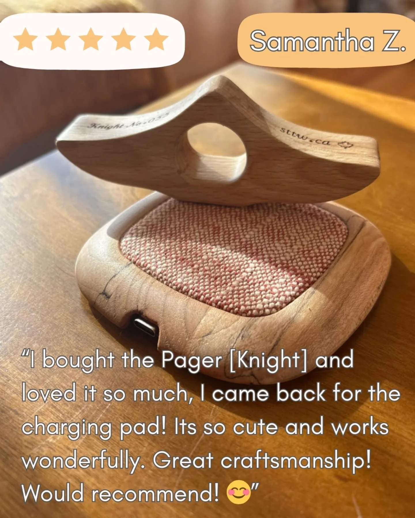 It means so much to us when you take the time to leave us a review! It helps us know what you like and how we can improve to make our designs even more enjoyable.

We also really love seeing our products in *your* space! 

Thank you for your kind wor