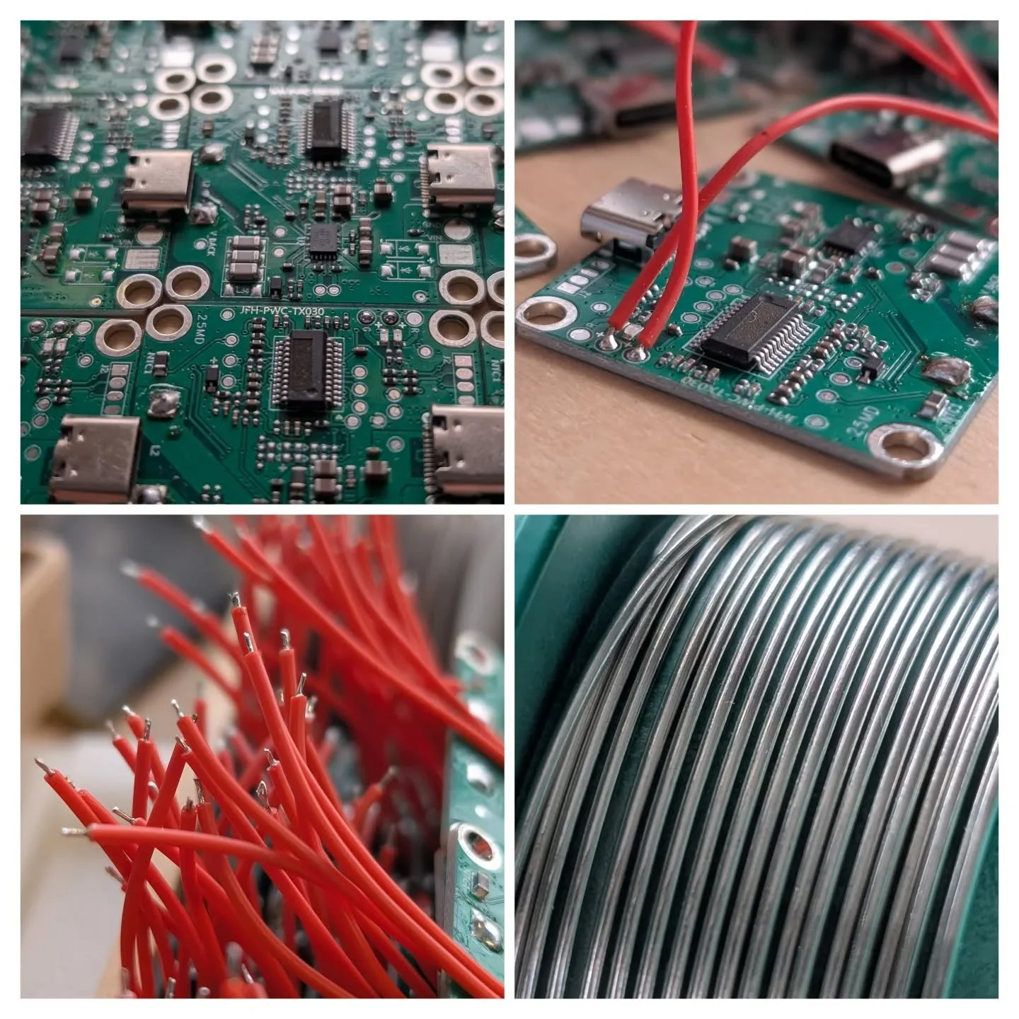 Close-ups of today's operations (and our security, Nova with a new ball for being a champ at the vet this afternoon 🥎)

We're working on a large custom project this month and looking forward to sharing some sneak peeks soon! 
.
.
.
#solderingstation