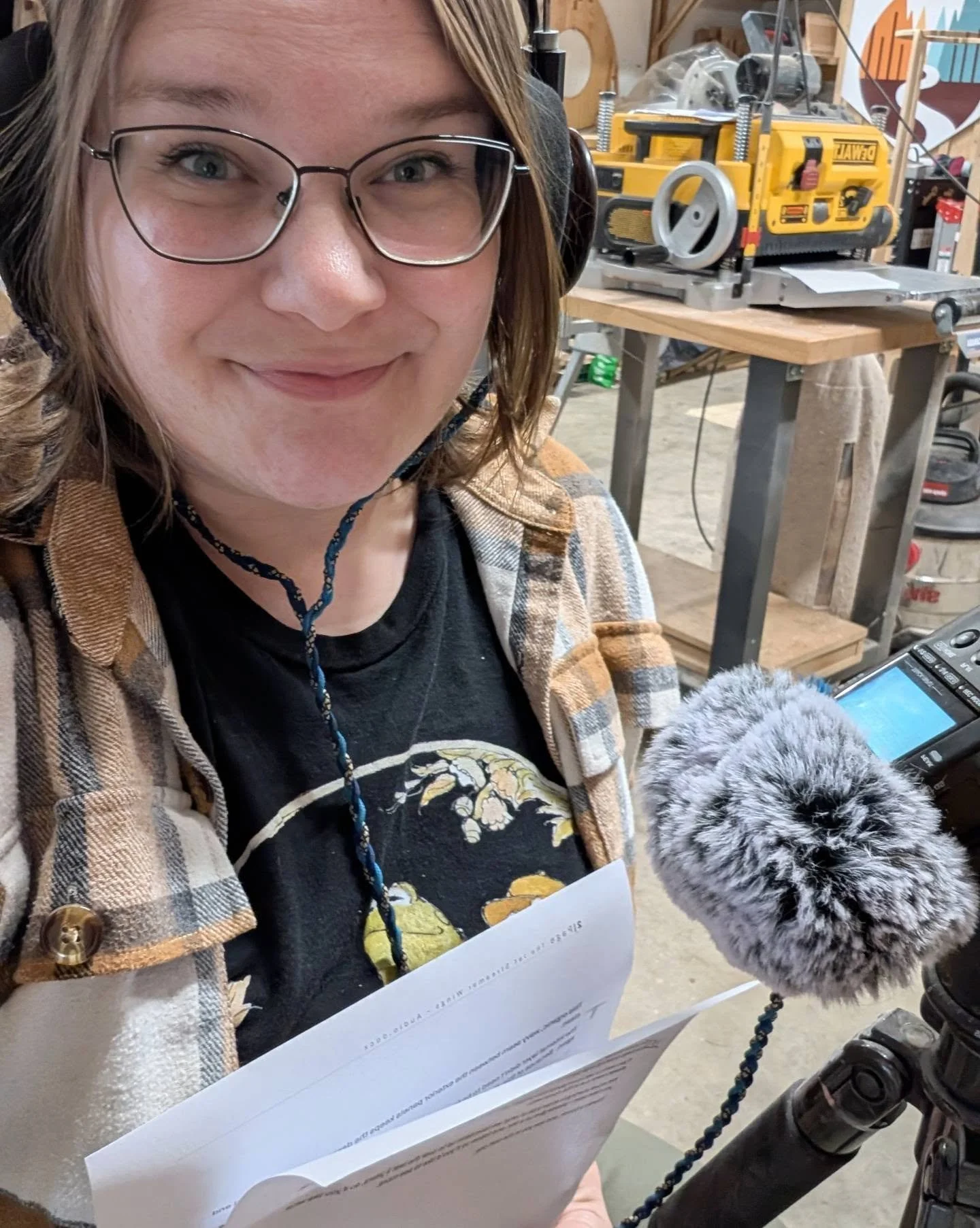 Behind-the-scenes clutter of imposter syndrome: There&rsquo;s always a quiet voice telling me to wait to post until everything is flawless, until I&rsquo;m feeling confident, until I feel "ready". 

Sitting in front of a microphone, knowing
