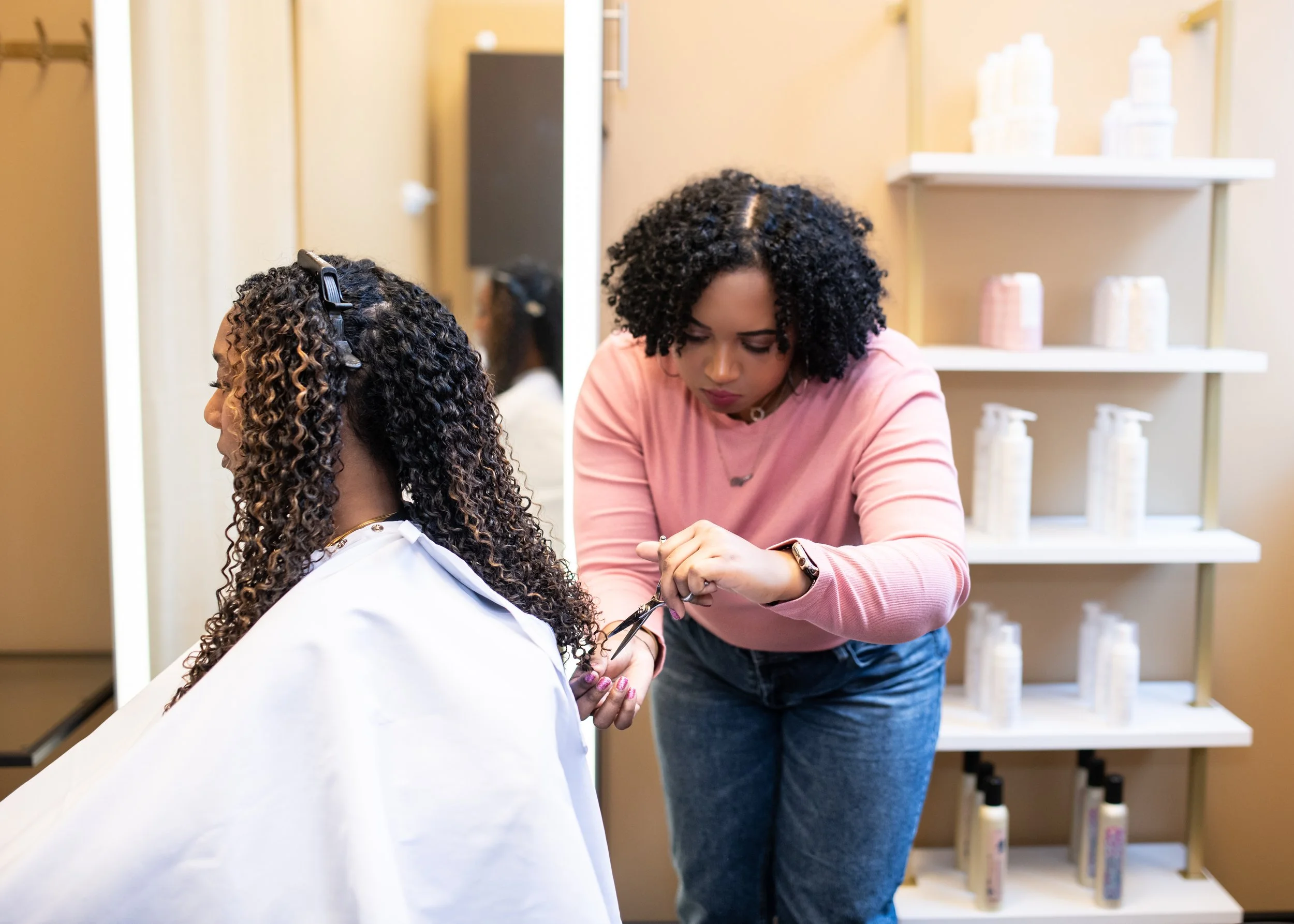 Why Consistent Salon Maintenance Is Essential for Healthy Curly Hair