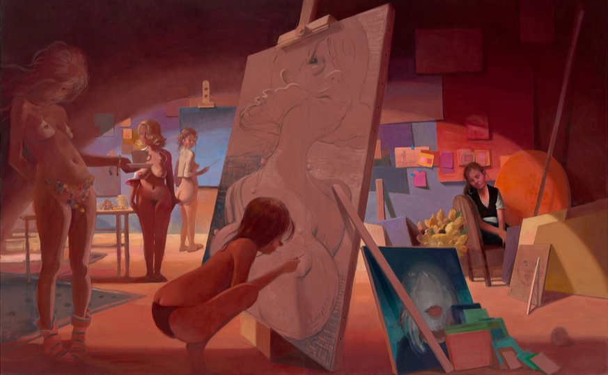The Joy of Painting by Lisa Yuskavage, 2025