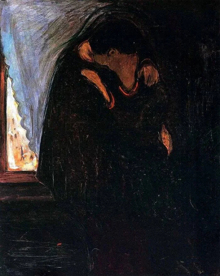 Edvard Munch "The Kiss" (1897)
