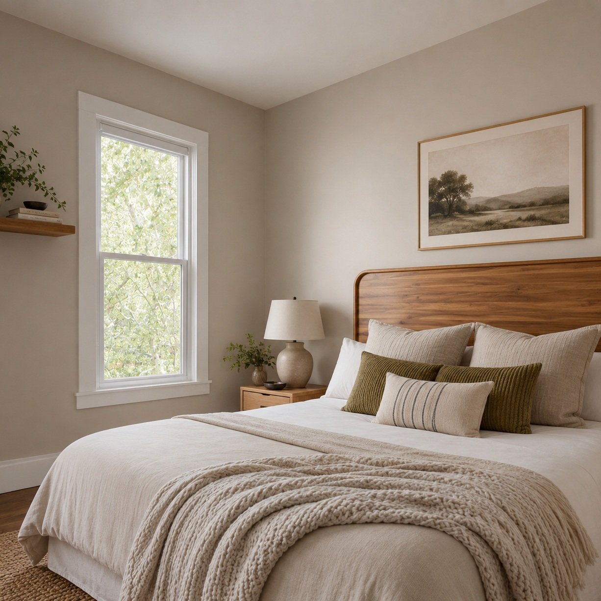 Designed to maximize functionality within a compact footprint, this custom built-in closet combines sliding shaker-style doors, integrated shelving, hanging storage, and overhead cabinetry for efficient organization. Thoughtful millwork detailing and