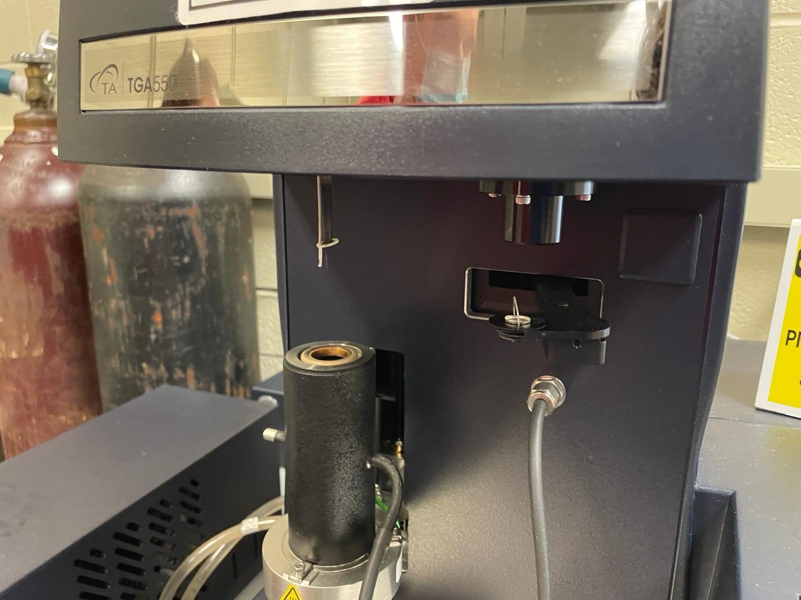 TGA machine used in lab