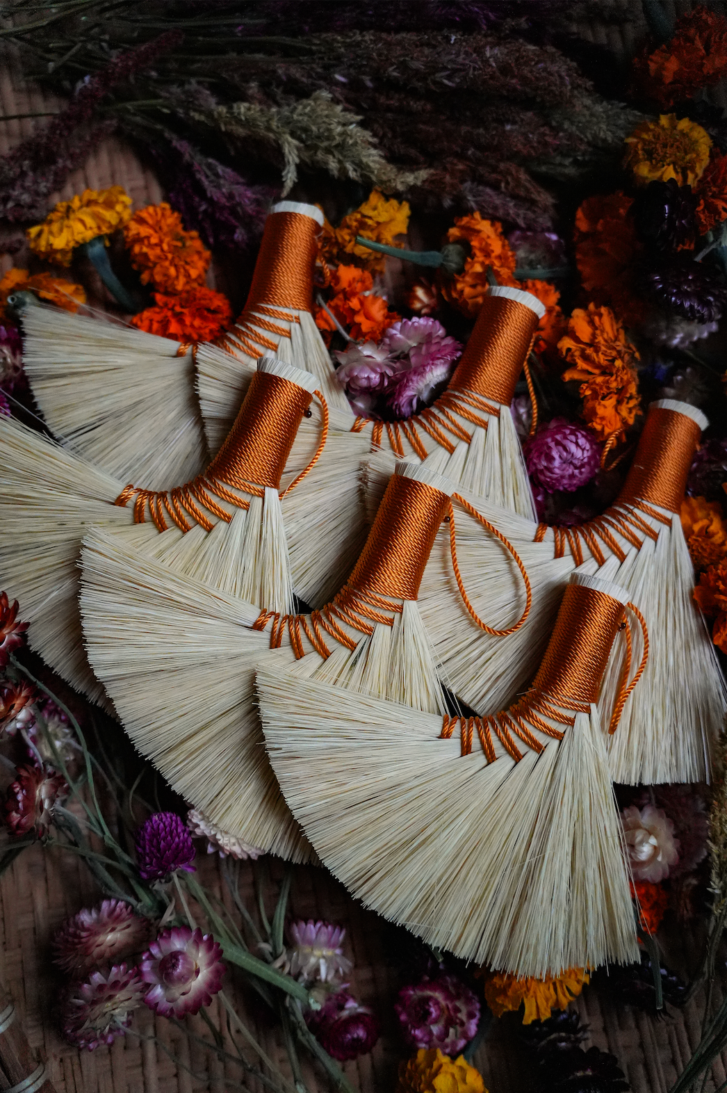 "The Sun" Mini Altar Brooms