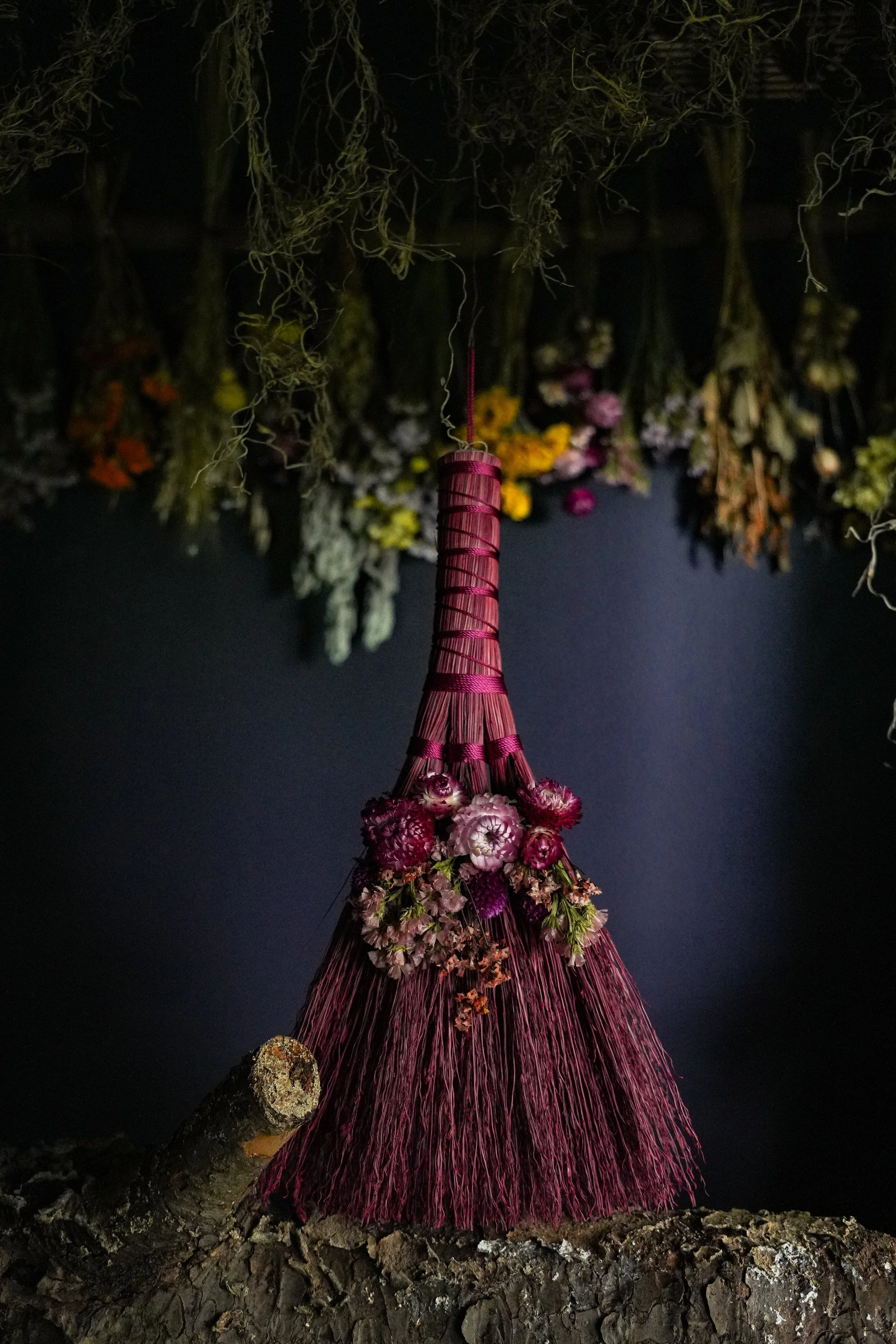 Rose Garden Altar Broom