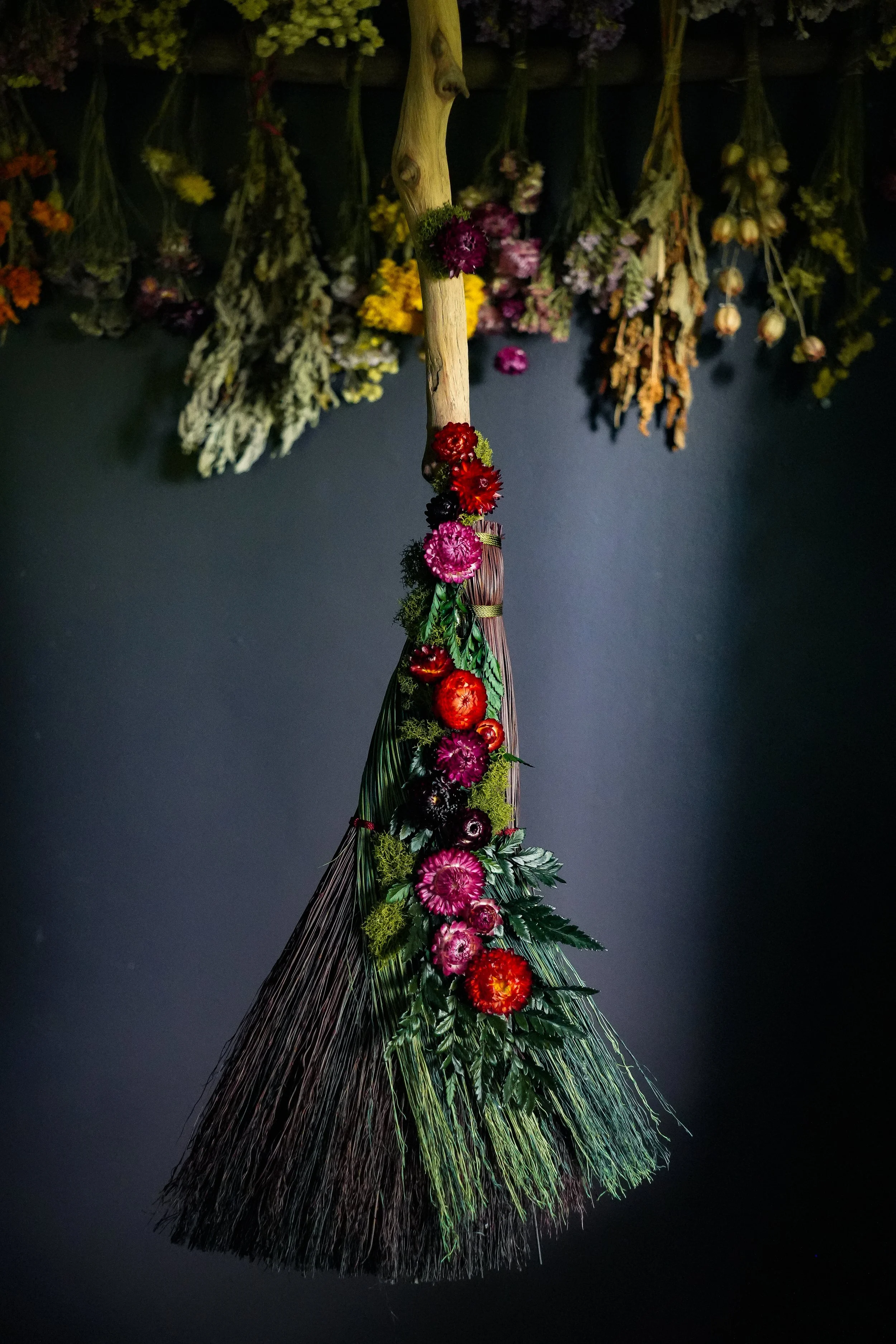 The Rosebush Door Broom