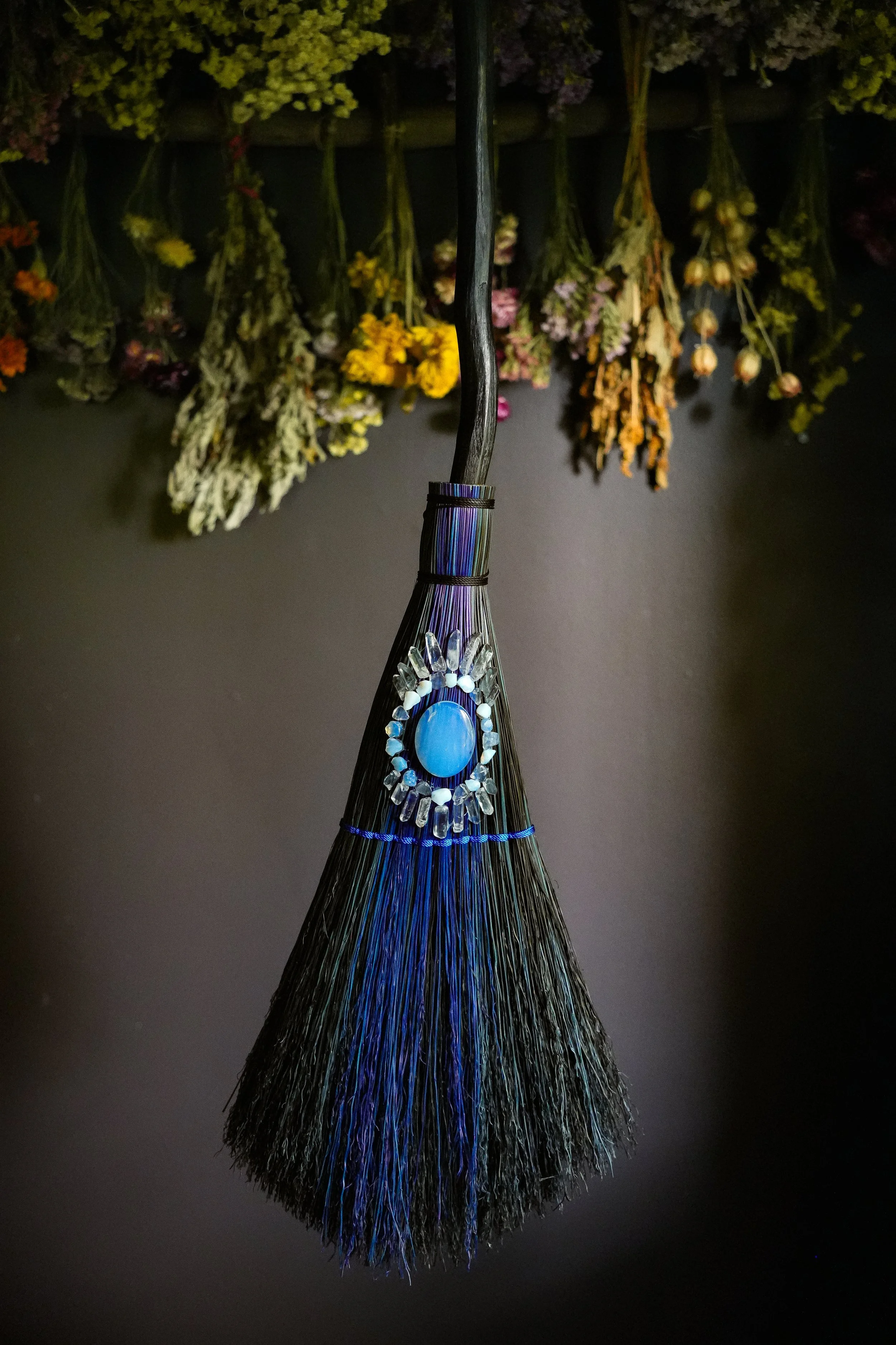 Ring Around the Moon Door Broom