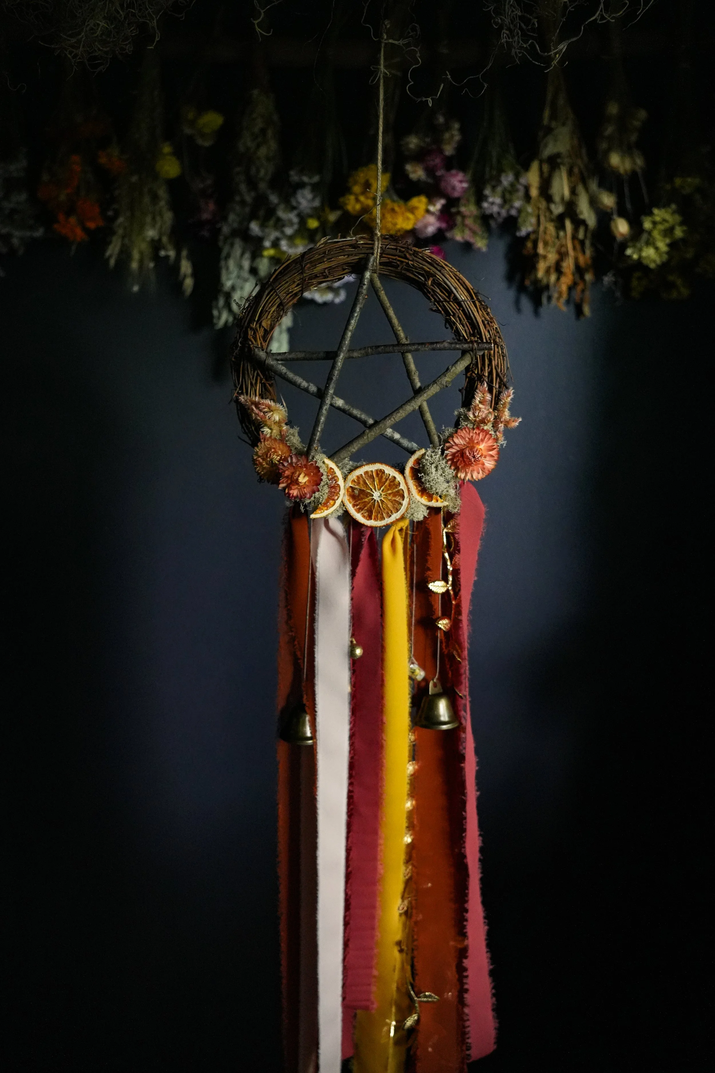 Solstice Sun Witch Bells