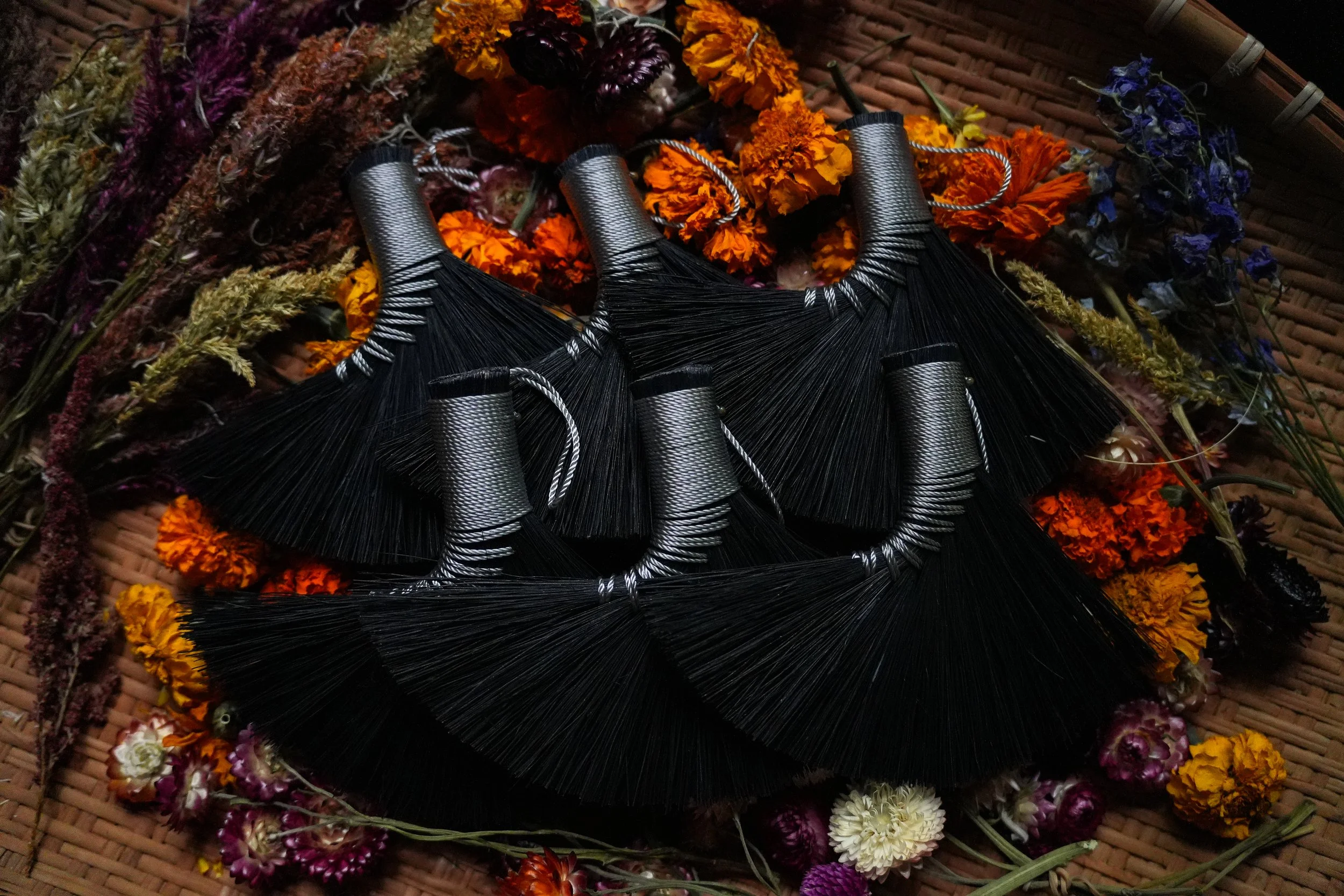 "The Moon" Mini Altar Brooms