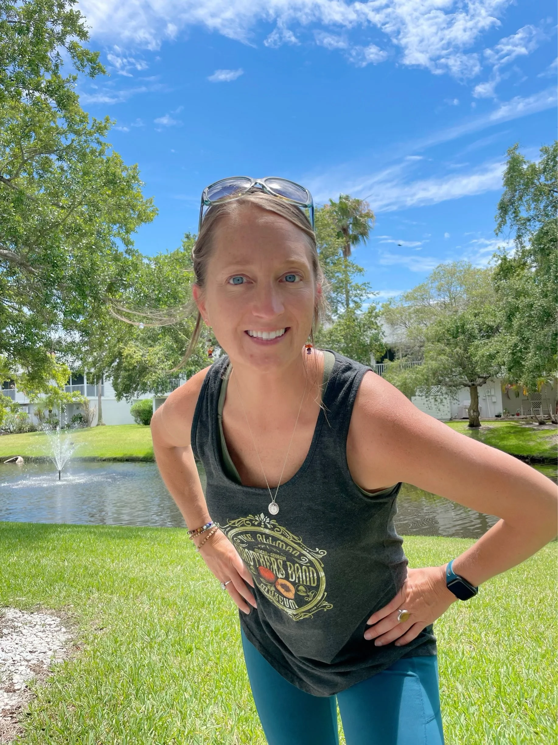 Portrait of retreat facilitator Hillary at Nurture Your Nature