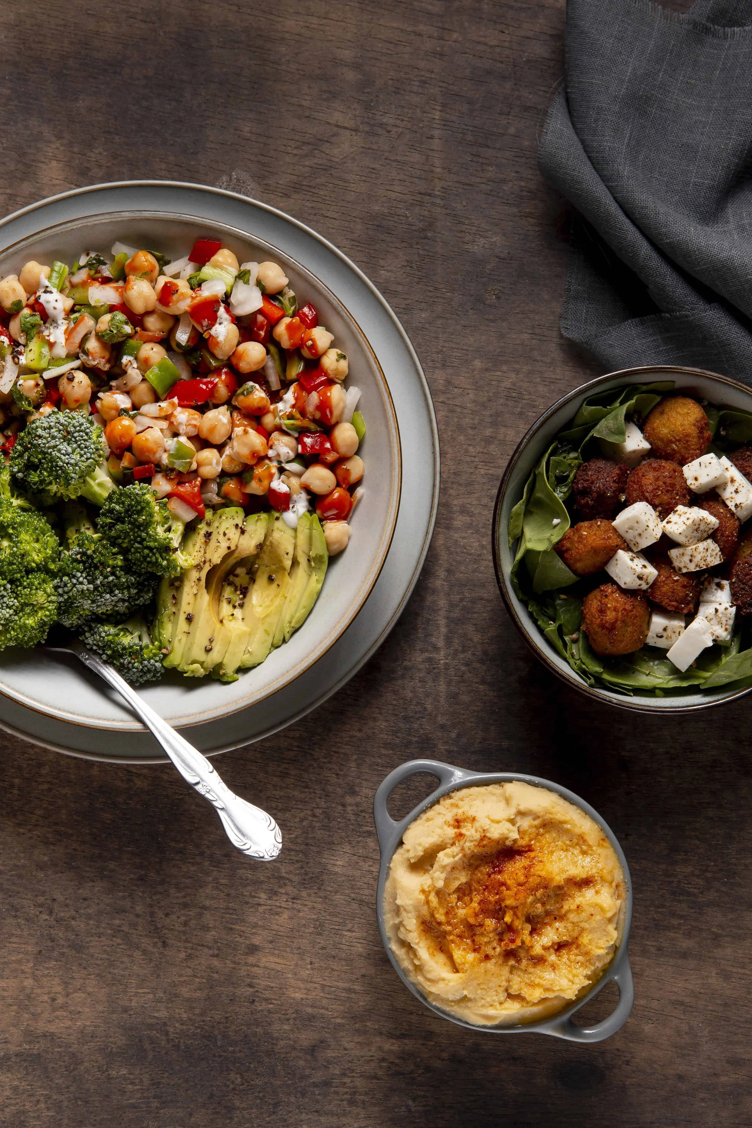 Nourishing plant-based meal designed for retreat catering experience