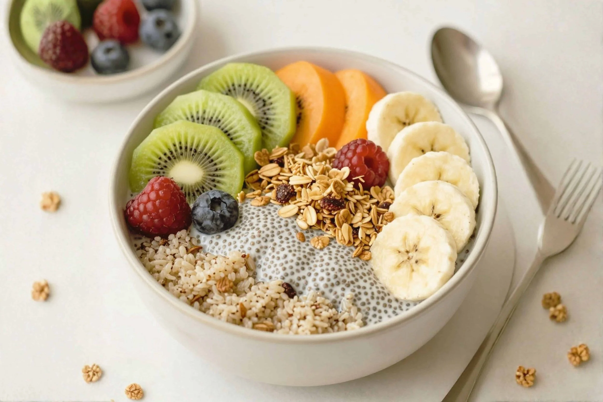 beautifully arranged plant-based retreat catering menu with fresh vegetables and dips