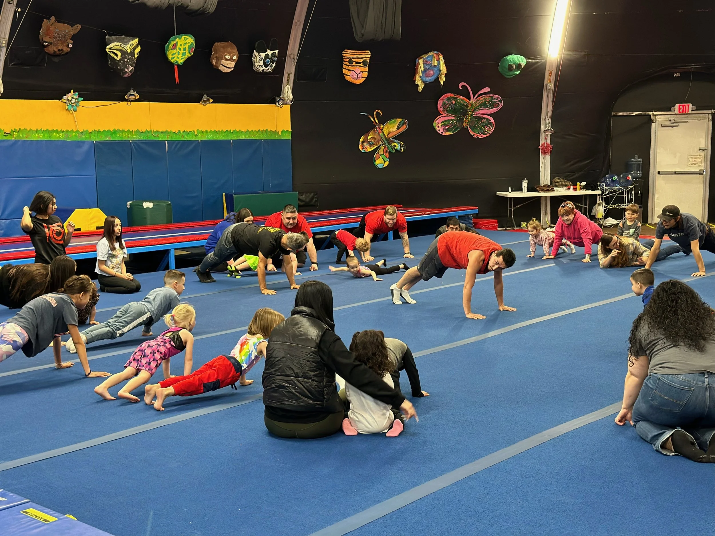 Gymnastics Open Gym Celebration