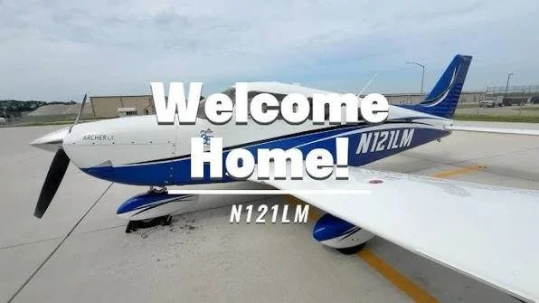 Vertical Vision Flight Academy Welcomes N121LM: Students and Instructors Fly to Dayton to Bring Home Our Newest Piper Archer