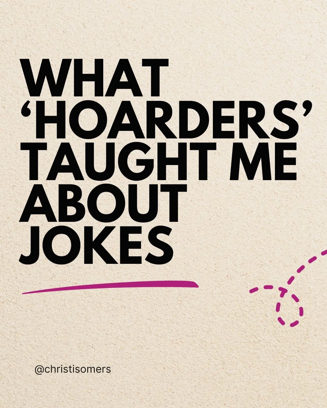 &ldquo;I might need this someday&rdquo; has killed more jokes than bad crowds ever did. Swipe to find out why that&rsquo;s not a writing strategy, it&rsquo;s a storage problem! 
.
.
.
.
#ComedyEducation #CreativeProcess #BrainDump #WritersCommunity #