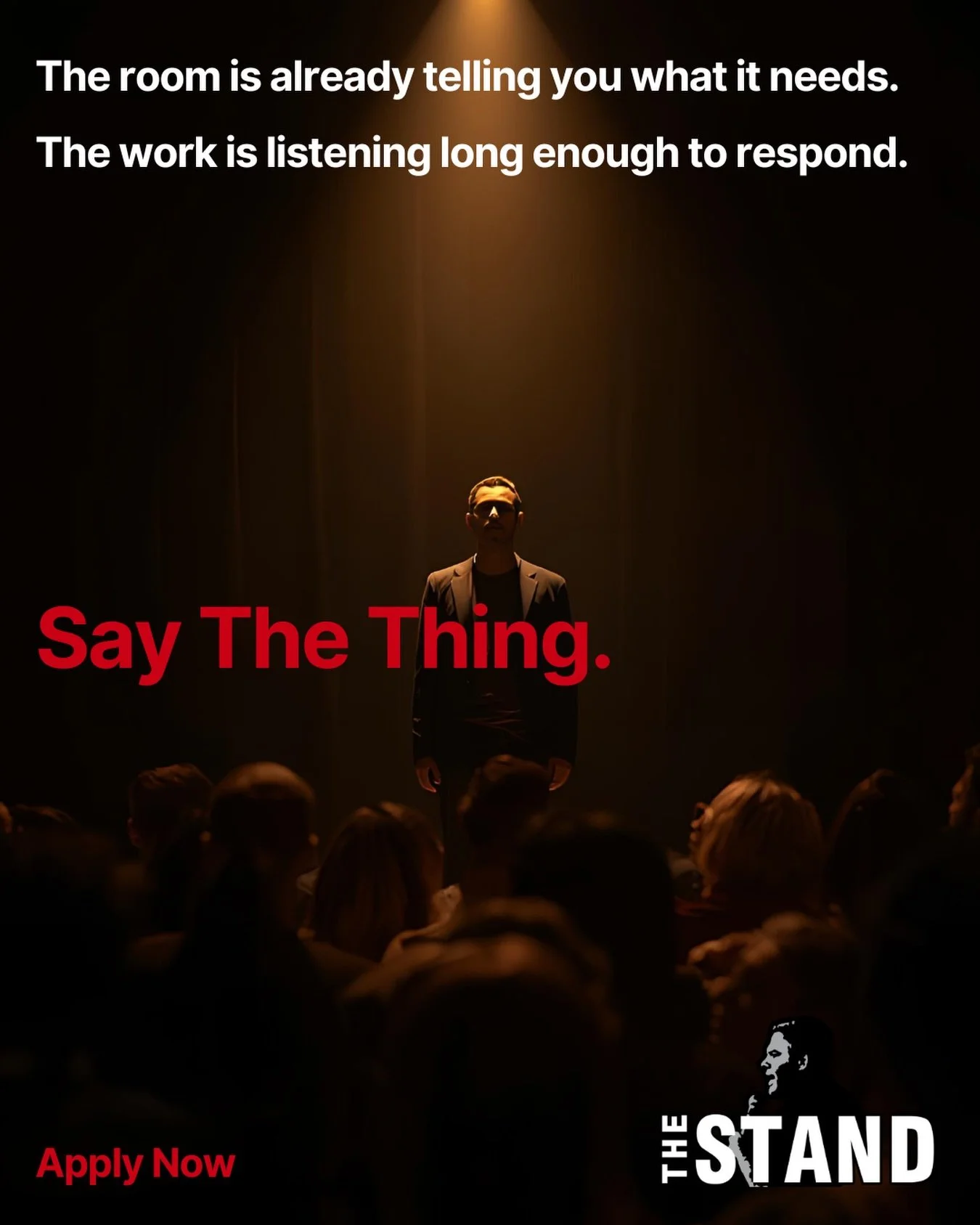 Comedy is a practice of attention.

Applications close Feb 13th.

Link in bio 🎤