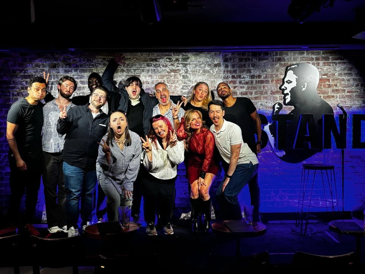 I mean 🥹 I have never been more proud. A TON of work went into this program. These comics leaned all the way in &amp; absolutely killed it tonight. Thank you for trusting me &amp; inspiring me more than you know!! #SayTheThing @thestandnyc volume 1!