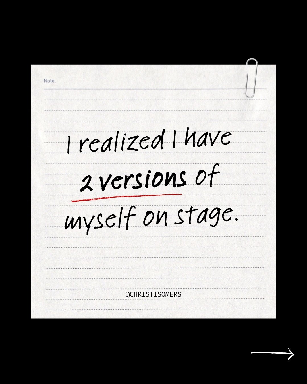 I have this phrase I can drop into almost anything on stage: &ldquo;ever heard of it???&rdquo; It always gets a lilttle pop, which is how I know I&rsquo;m using it too much!

It&rsquo;s not just a tag. It&rsquo;s insurance. Because if the joke doesn&
