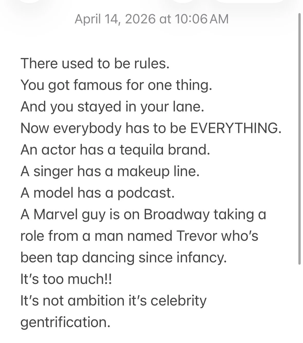 You have a BILLION DOLLARS why are you the voice of a squirrel?????