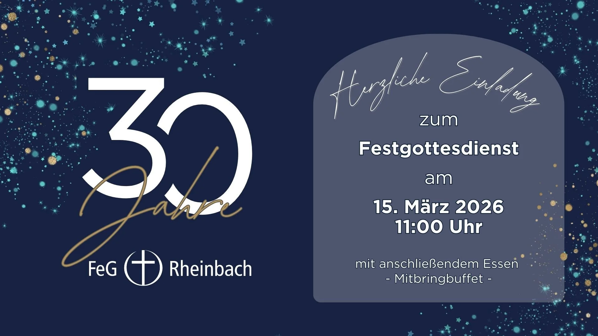 30-jähriges Jubiläum der FeG Rheinbach