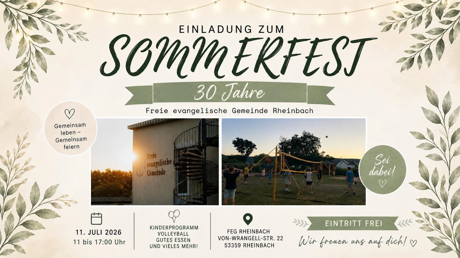 Sommerfest - 30 Jahre