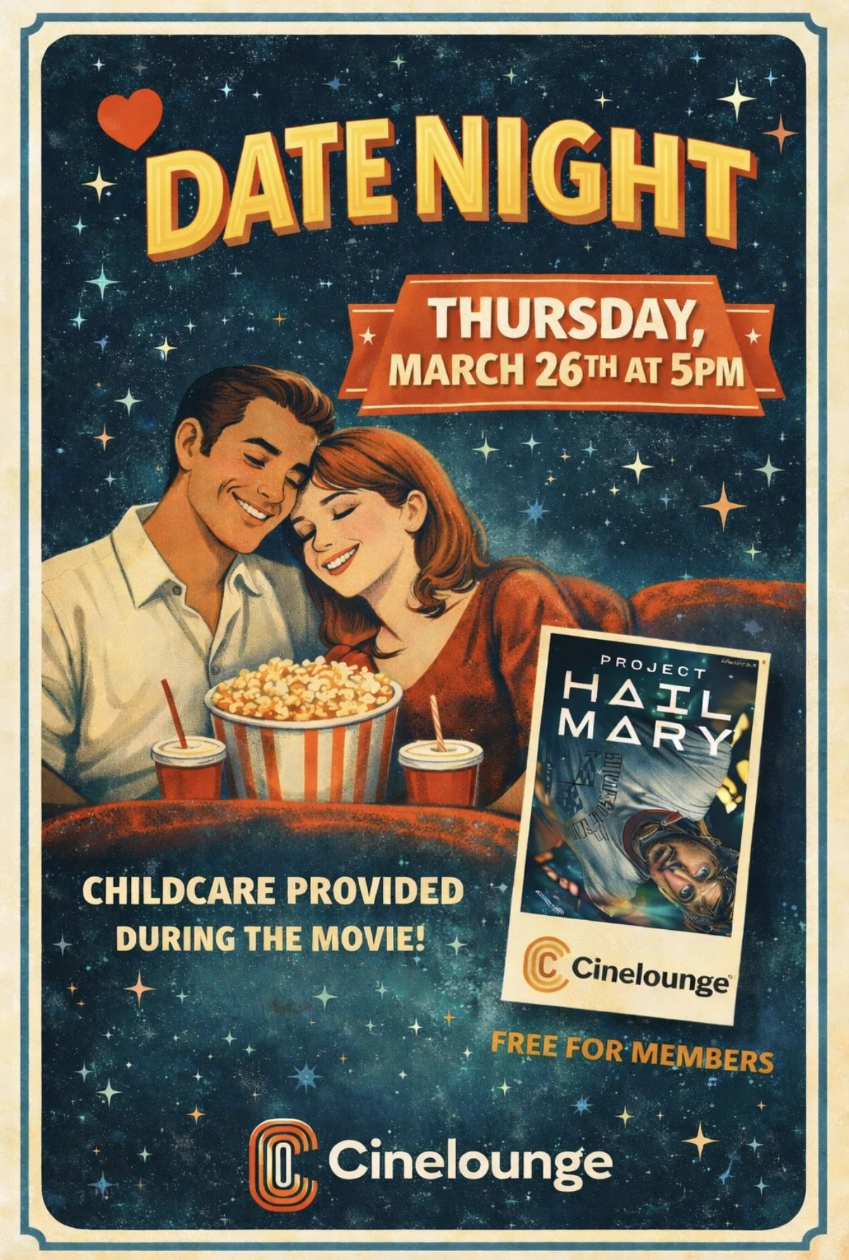 Date Night with Babysitting Included