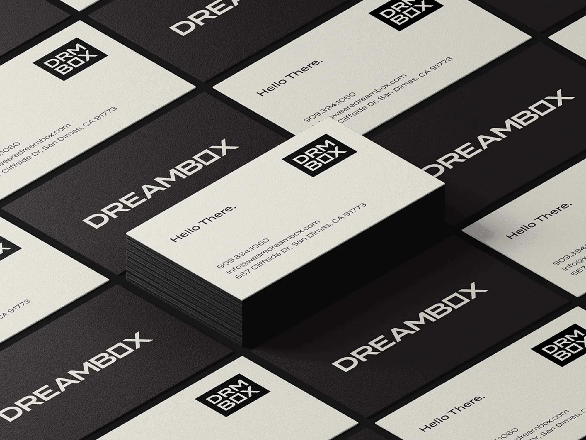 alfredoluviano® · Dreambox Business Card Designs
