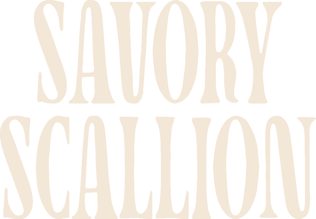 Savory Scallion primary wordmark