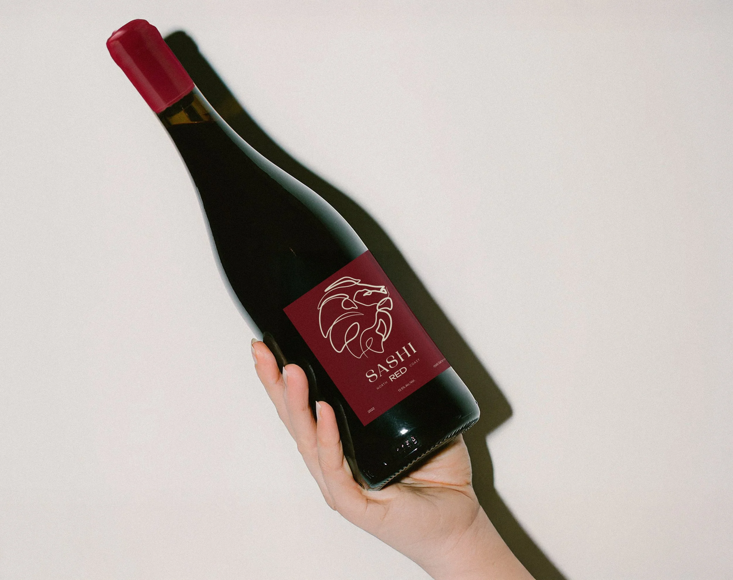 SASHI Wines Bottle Design