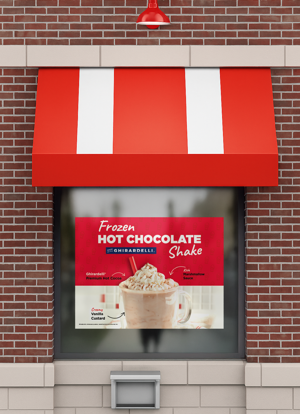 Freddy's Steakburgers Window Creative