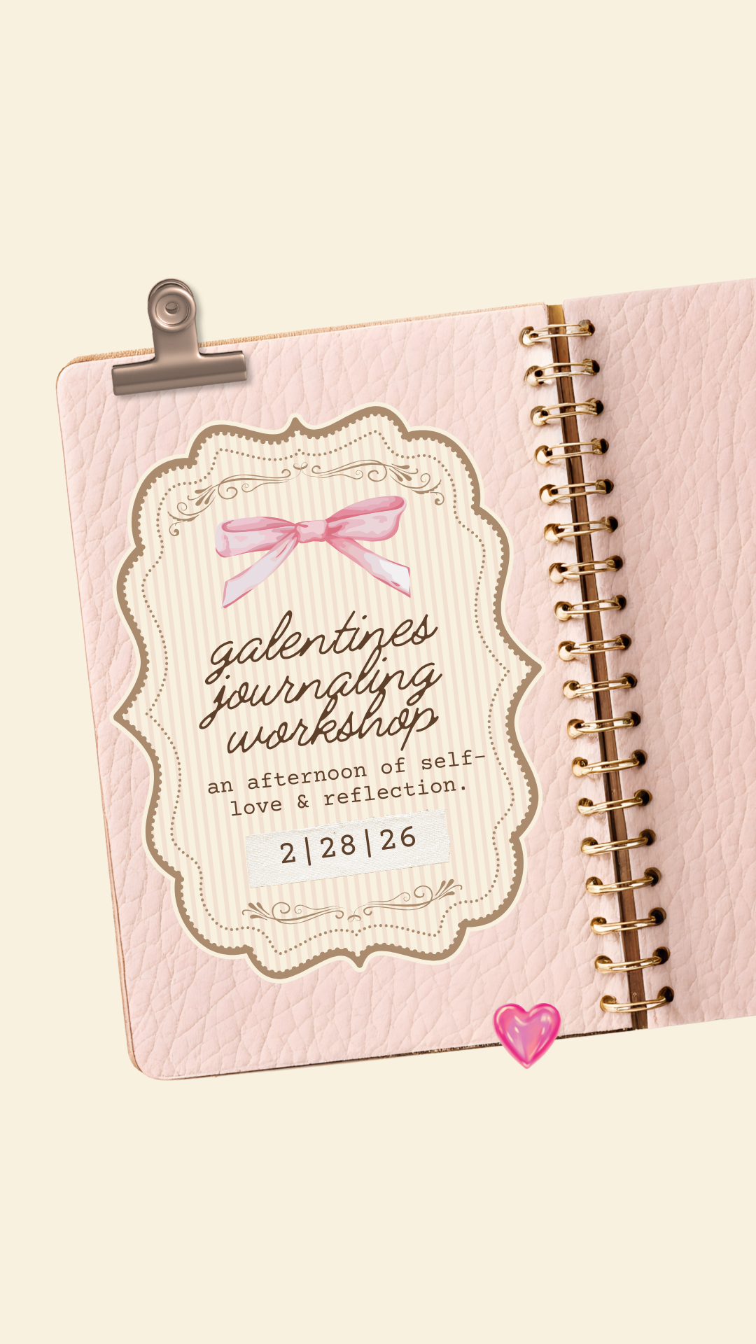 Galentines Journaling Workshop