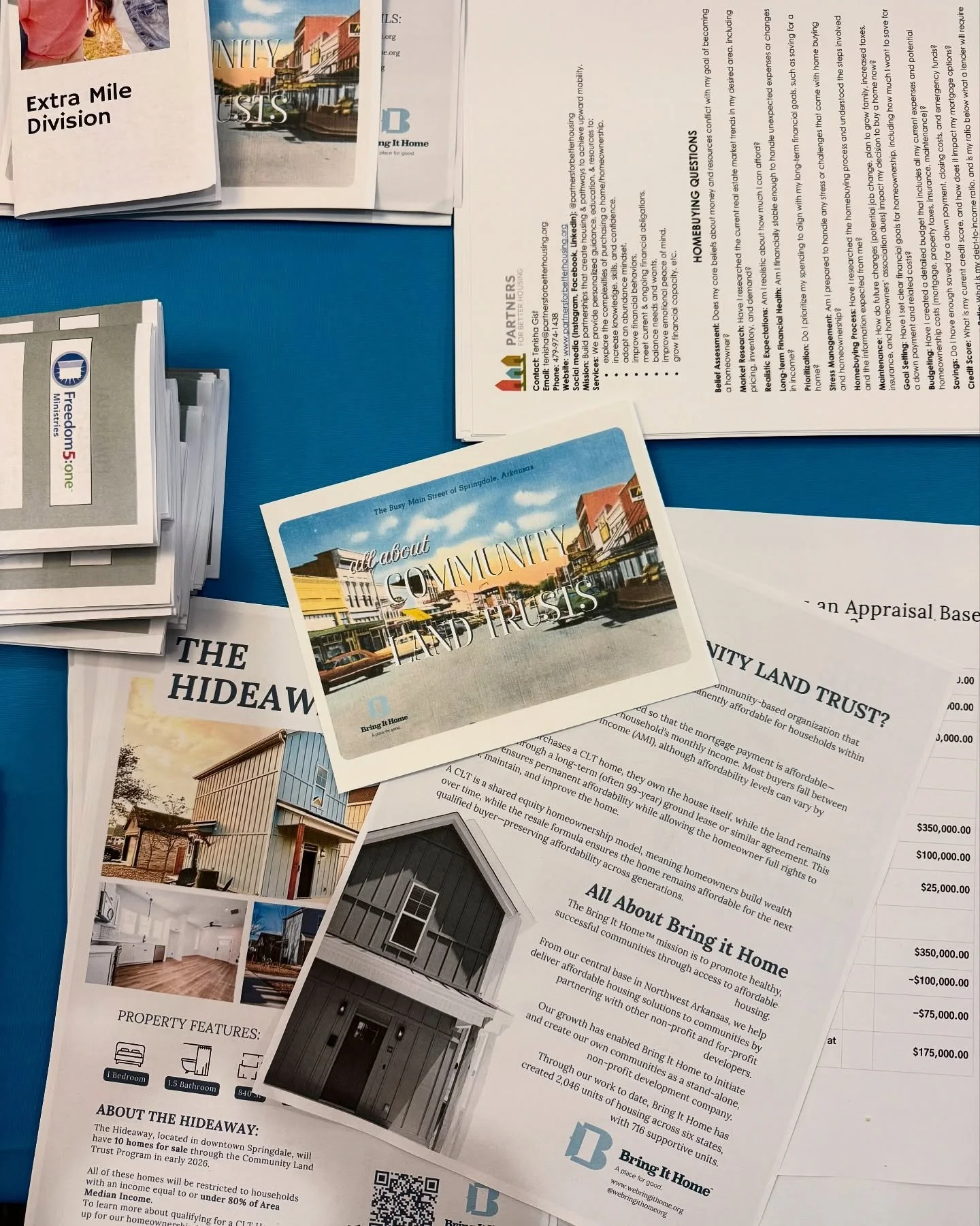 We had a great time with @habitatnwa @partnersforbetterhousing and @cadencebank at the Community Homebuying class last week! 

Participants got great info from Cadence Bank and we got to introduce some folks to our first Community Land Trust Homes, l