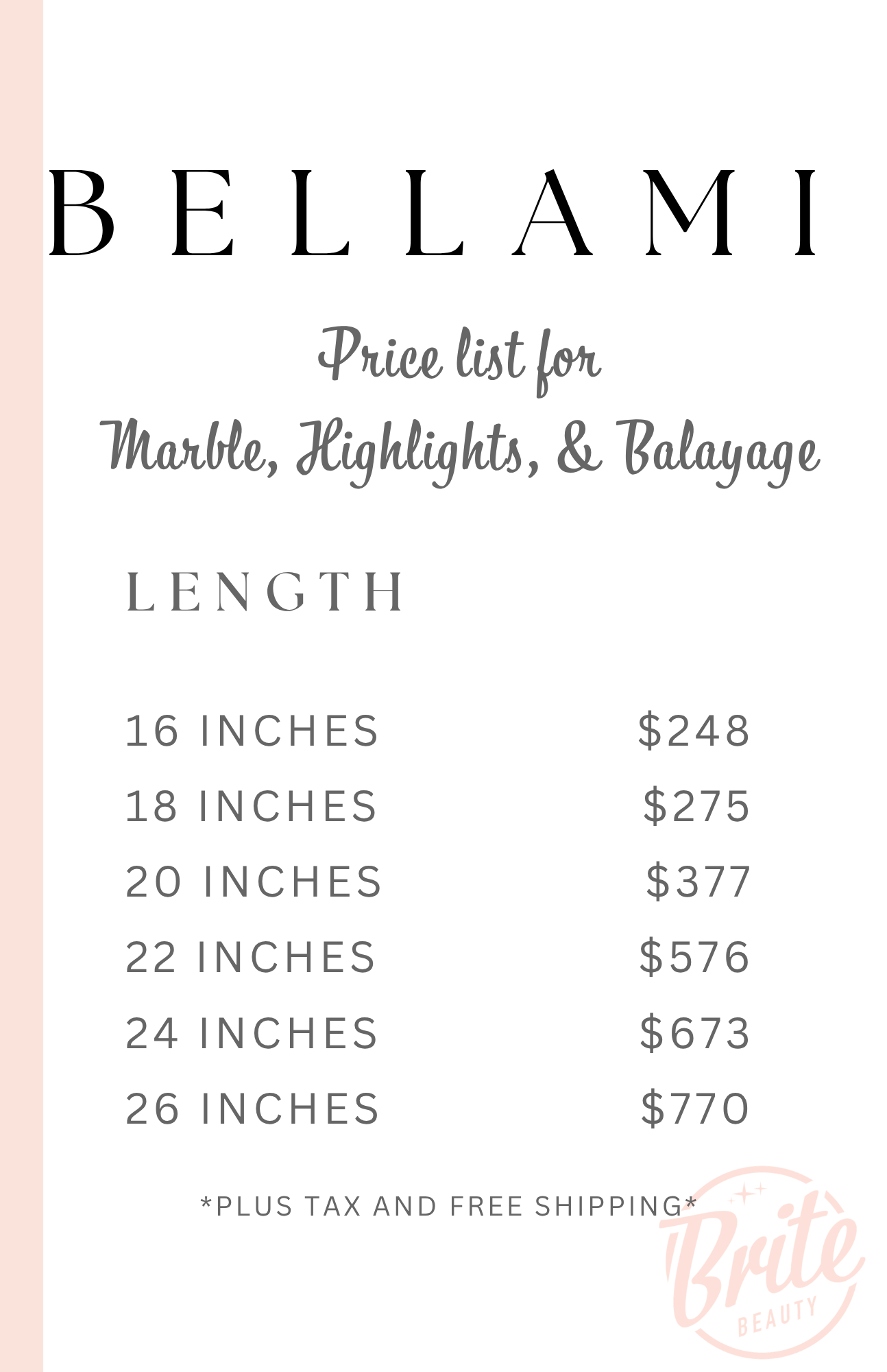BELLAMI Hair Extension, Brite Beauty Hair Extensions, Hair Extensions, Wedding HAir Extension, Brite Hair Extensions