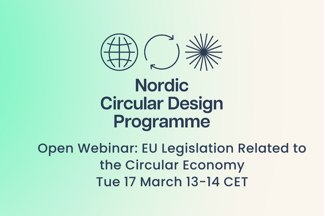 Open Webinar: EU Legislation Related to the Circular Economy