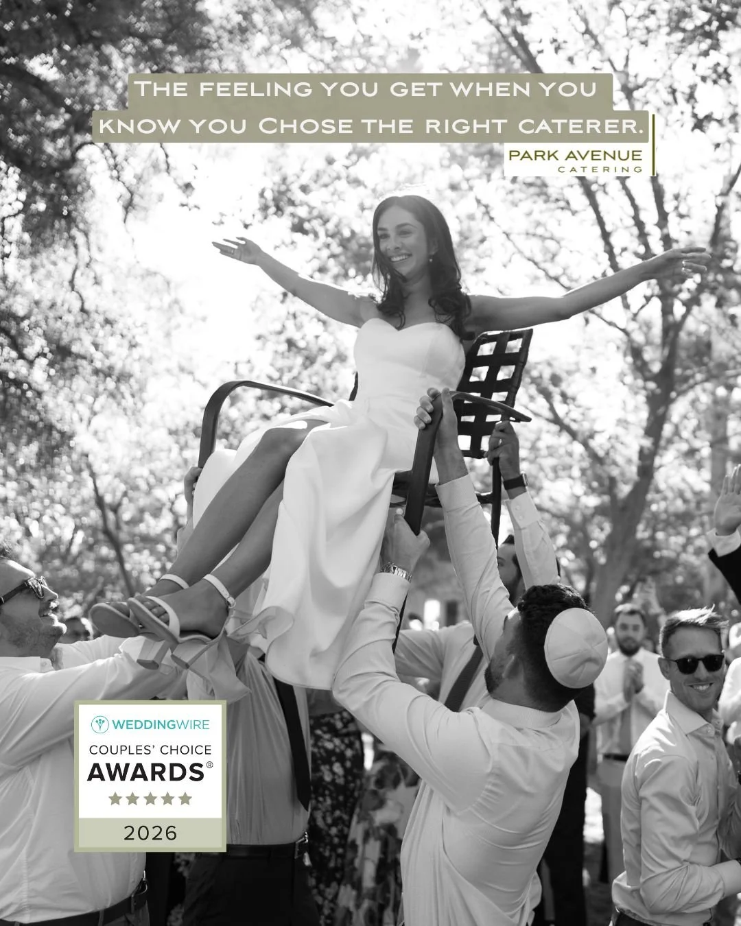 Let this be you. Reserve your 2026 &amp; 2027 wedding with a trusted caterer!  Thank you Wedding Wire for this Couples Choice Award - Park Avenue Catering!

#catering #wedding #sonomacounty #napa #bestof 
photos: @shnooz &amp; @Kmphoto.co