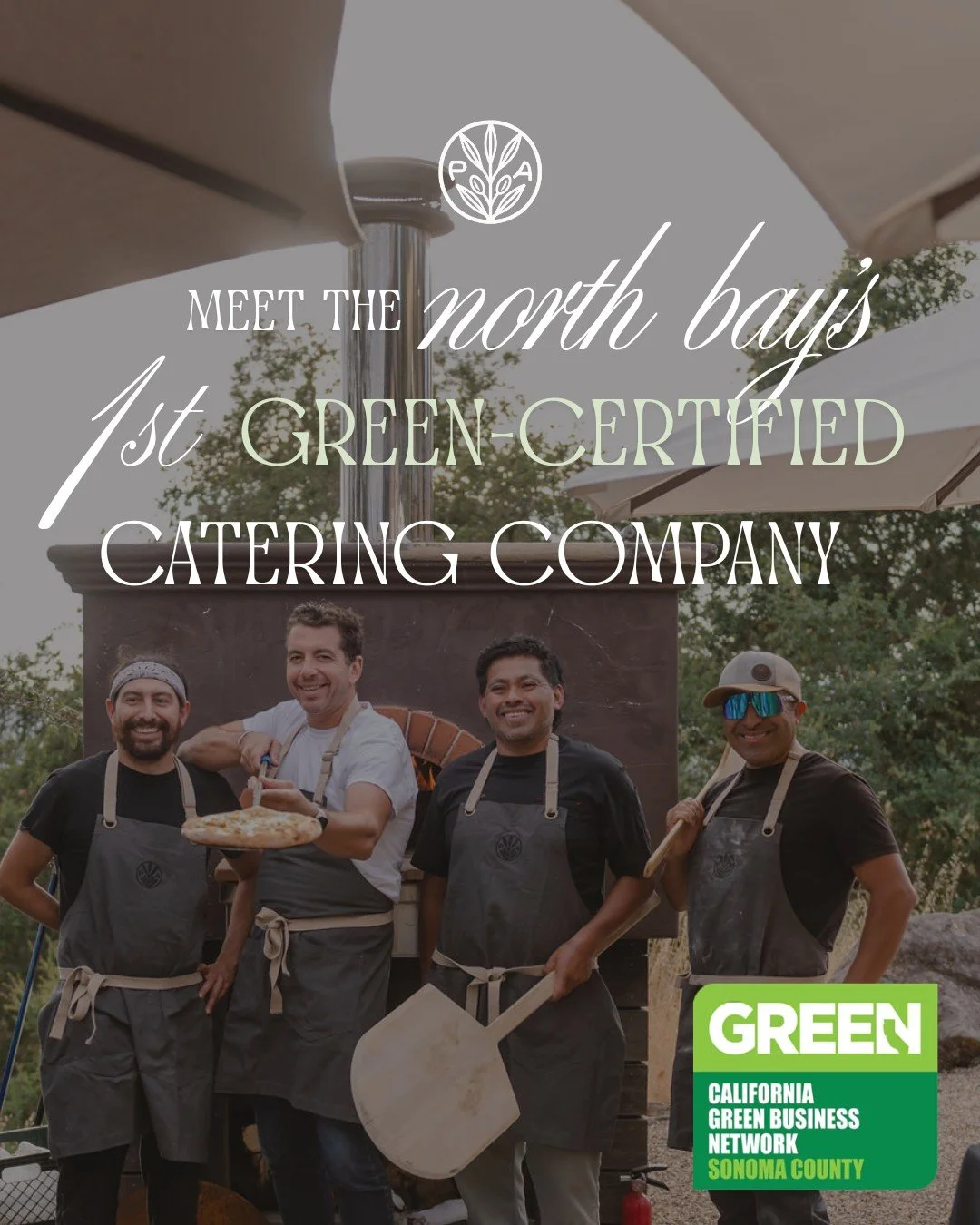🌱 Sustainability isn&rsquo;t just a trend&mdash;it&rsquo;s our way of doing business!

Since 2008, we&rsquo;ve been leading the way as North Bay&rsquo;s first Green Certified Caterer. From locally sourced, artisanal ingredients to composting all foo