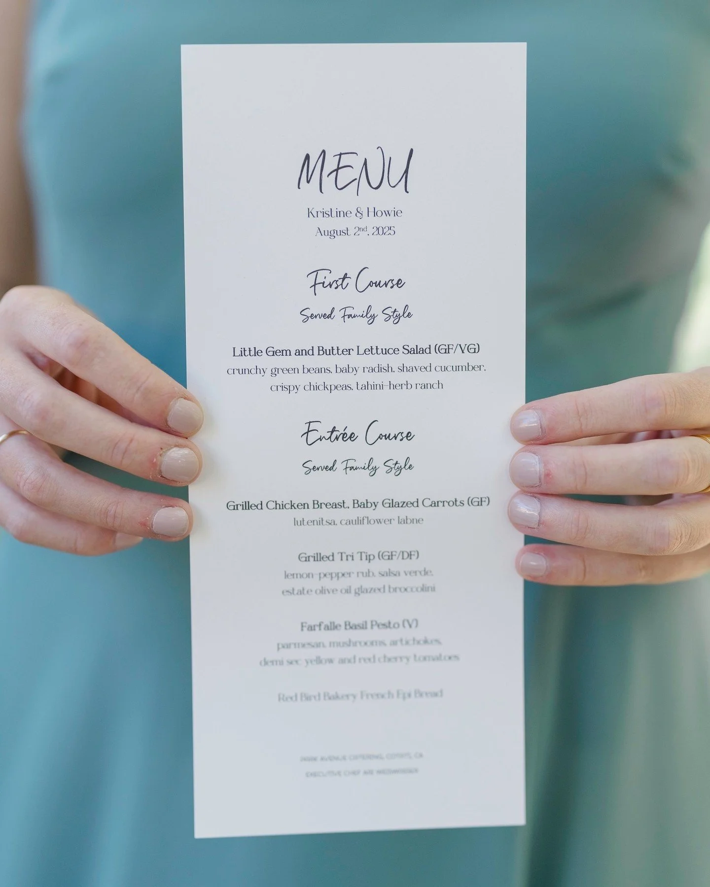 A little blue, a whole lot of love 🩵

Venue @ rusfarmweddings
Photography @ kristencampbellphoto
Florals @ vandafloraldesign
#winecountrywedding #weddinginspiration #summerwedding #eventscatering #weddingcaterer