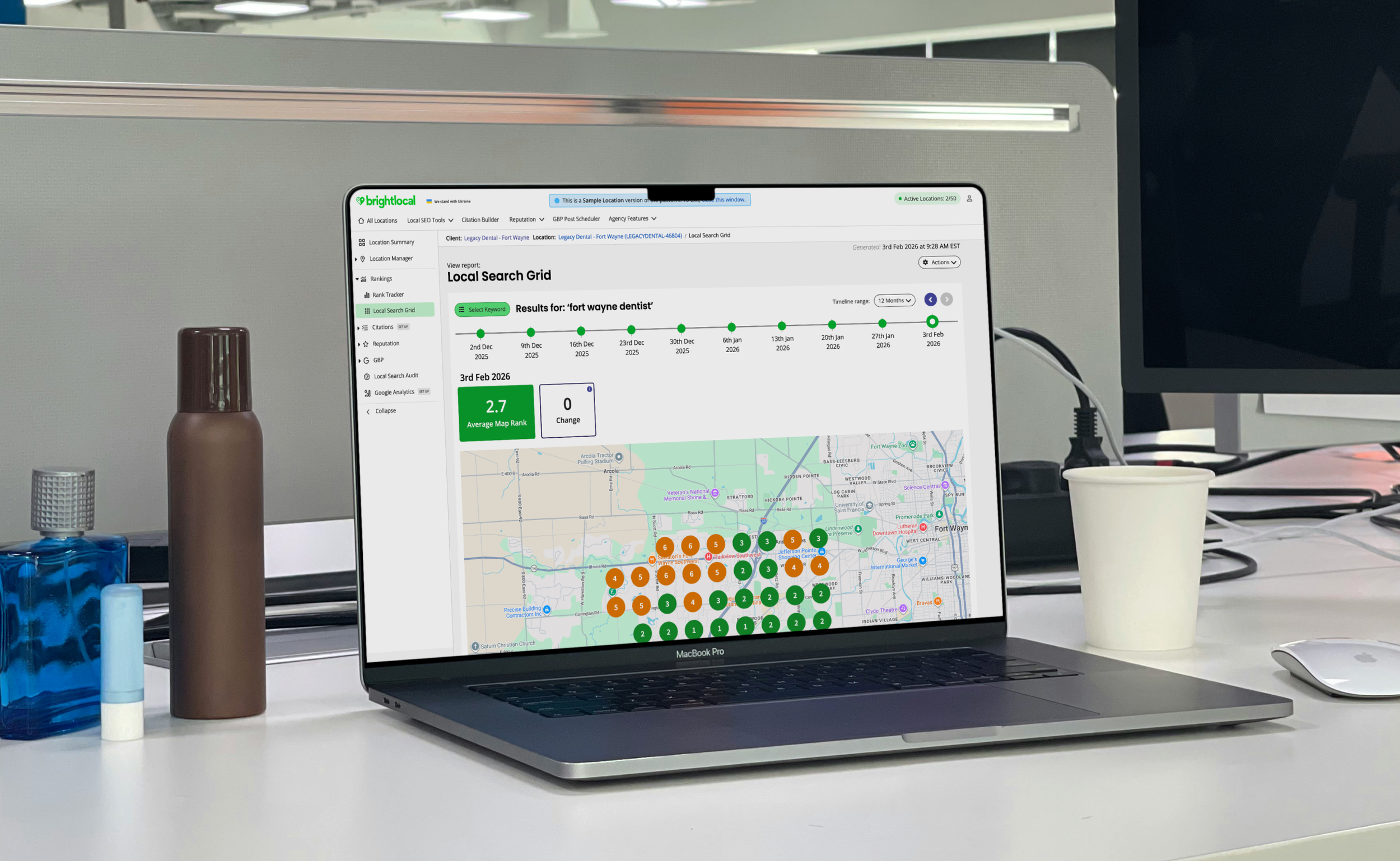 BRIGHTLOCAL - Product Design