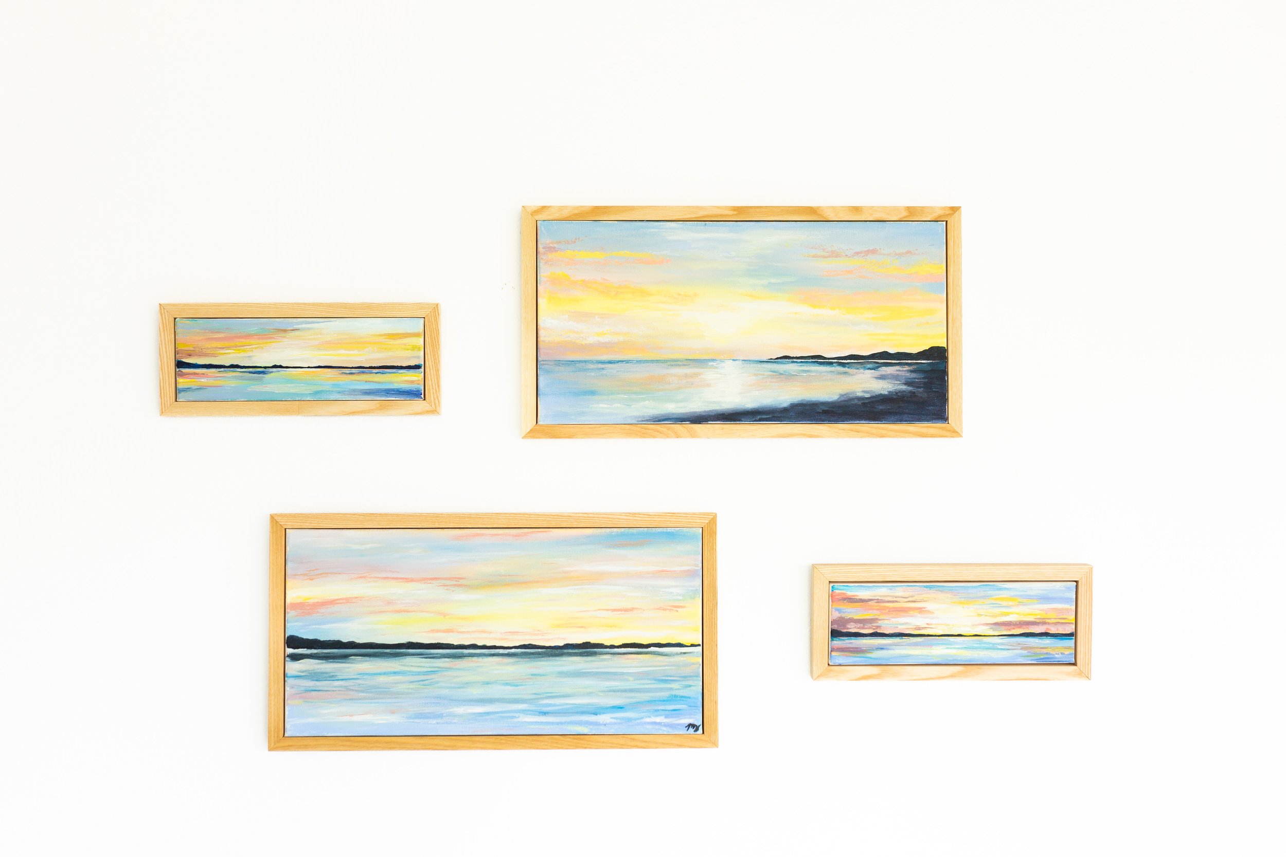 Breakwater Mornings - Series of Four