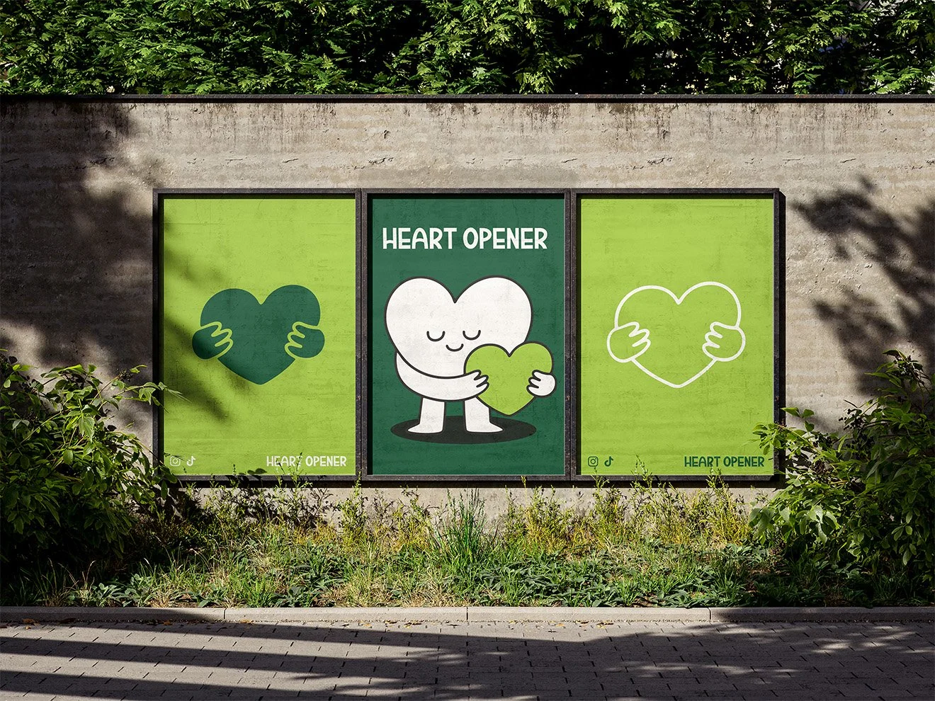 Billboard design for healthcare brand