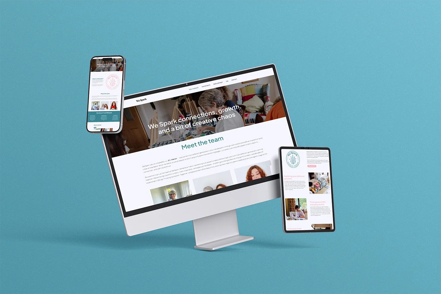 Affordable website design for Irish startup business wespark
