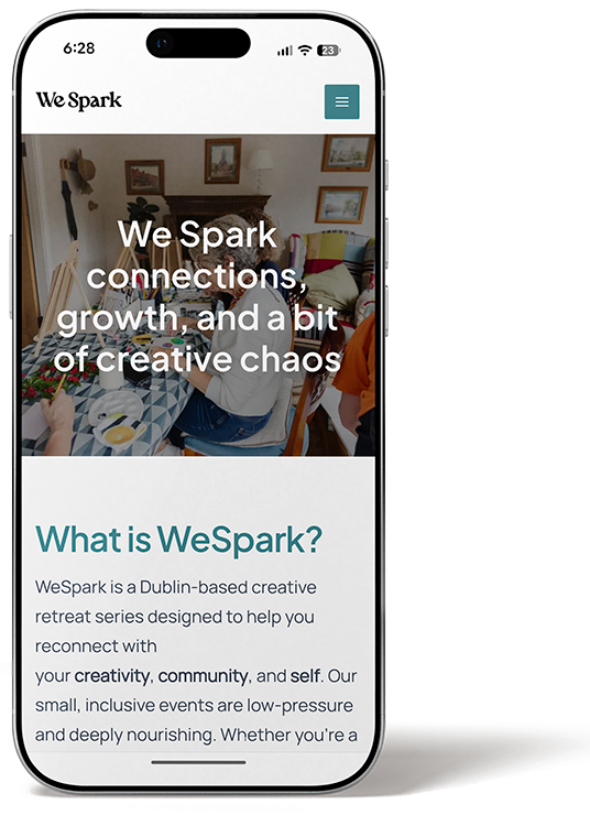 Mobile friendly website design